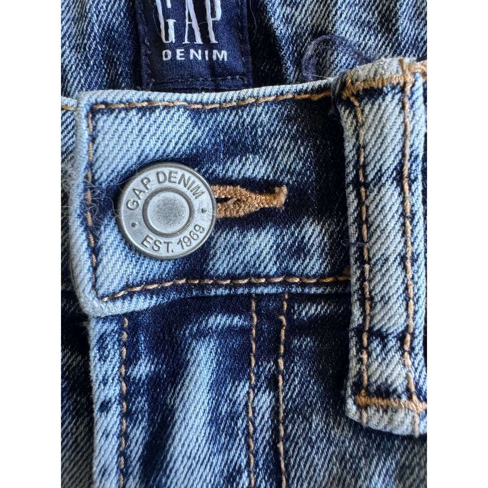 Gap Kids Stretch Skinny Jeans Girls Size 5 Regular Light Wash Denim - Picture 2 of 10
